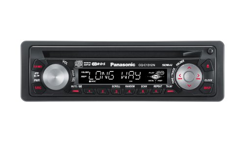 Projektoren: Panasonic CQ-C 1312 NW MP3-CD-Tuner schwarz