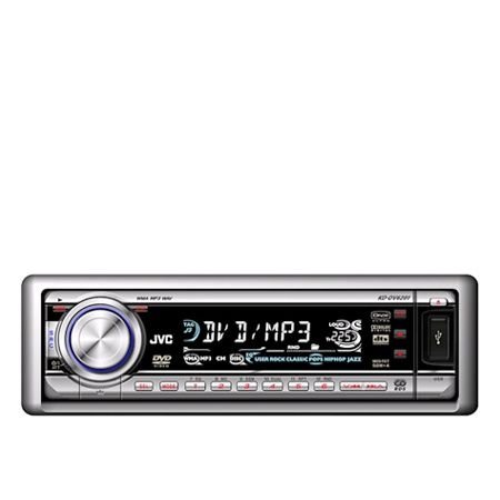 JVC KD-DV 6201 DVD-CD-Tuner silber