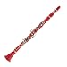Cecilio Bb Clarinet with Hard Shell Carrying Case and Accessories - Red