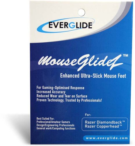 Drucker: Everglide Mouseglidez f�r Razer Diamondback Unterteil f�r Maus