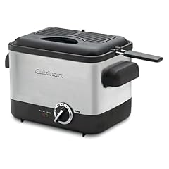 Cuisinart CDF-100 Compact 1.1-Liter Deep Fryer, Brushed Stainless Steel