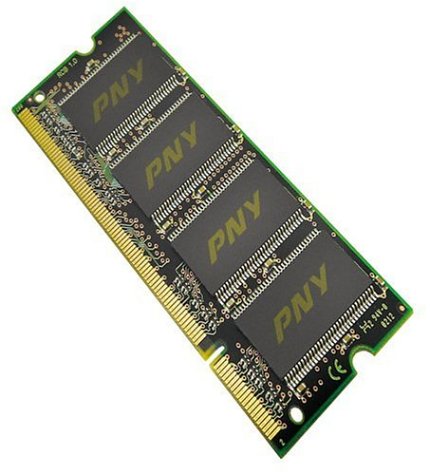 Projektoren: PNY SO DIMM DDR PC333 (PC2700) 1024 MB (1 GB) CL3 Notebook Arbeitsspeicher