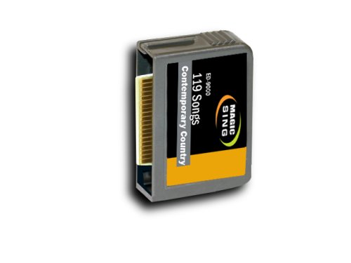 Kompaktanlagen: Karcher Magic Sing Karaoke Chip mit 119 " Contemporary Country"