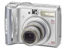 Canon Powershot A540 Digital Camera [6MP 4 X Optical]