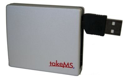TV Geraete: TakeMS HDD BOX USB 2.0,  8GB externe Festplatte superklein und ultraflach