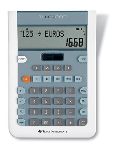 TV Ger&auml;te: Texas Instruments TI-EC 7 Pro Taschenrechner
