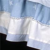 Silhouette Blue Dust Ruffle