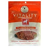 Dogswell Vitality Dog Treats, Chicken, 6-Ounce Pouches (Pack of 6)