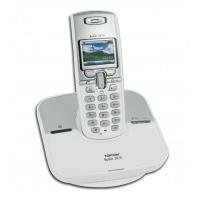 TV Geraete: Topcom Butler 3970+ DECT schnurloses Telefon mit Vollgrafik-Farbdisplay wei�/ silber