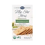 Partners Blue Star Farms Stoned Ground Multigrain Bite-Size Crackers, 5-Ounce Boxes (Pack of 6)