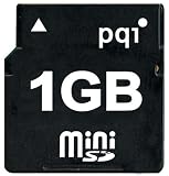 PQI QMSD-1G miniSDメモリカード 1GB 永久保証