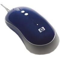 Heimkinosysteme: HP optische 5-Button Maus USB blau