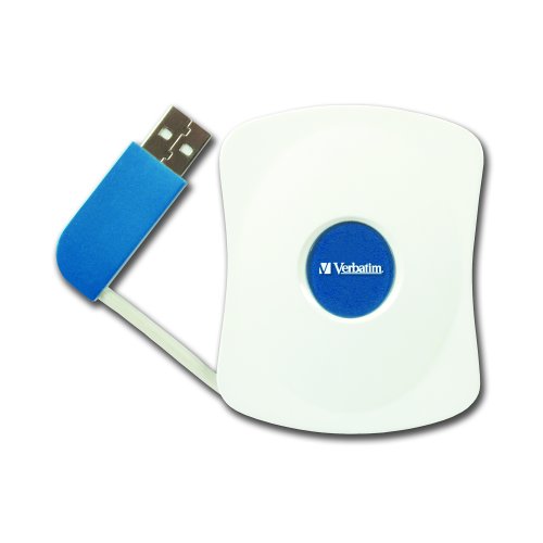 Verst&auml;rker und Receiver: Verbatim USB-HD Drive 8 GB Festplatte extern incl. USB Kabel, Tasche und Launchpad Retail