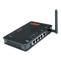 Lautsprecher: Longshine LCS-WR5-2214 IAS Fast 4 x RJ45 Switch + 1 x DSL/Cable + AP