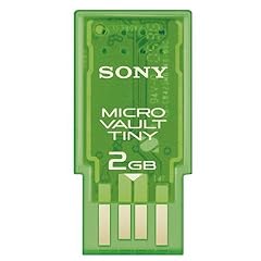 Sony Micro Vault Tiny 2 GB USB 2.0 Flash Drive with Virtual Expander USM2GH/T2