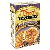 Thai Pavilion Peanut Satay Simmer Sauce with Noodles, 7.4-Ounce Boxes (Pack of 6)