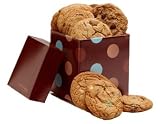 Geoff & Drew's Signature Chocolate Blue Box of 12 Fresh Baked Chocolate Chip Cookies