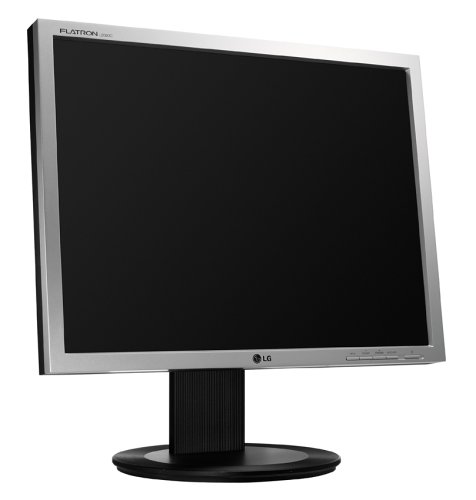 Lautsprecher: LG FLATRON L2000C 20 Zoll TFT (LCD) Monitor schwarz/silber DVI Pivot (Kontrast 800:1, 8 Ms Reaktionszeit)