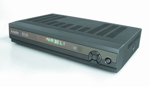 Speicherkarten: Radix DT X 5 A Digitaler Satelliten-Receiver mit alpha / numerischem Display anthrazit