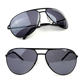 Retro Metal Spring Hinge "Urbana" Aviator Sunglasses
