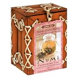 Numi Tea Starlight Rose, White Rose Flowering White Tea in Bamboo Bin, 1.05-Ounce Box