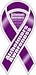 Alzheimer's Awareness 2 in 1 Ribbon Magnet