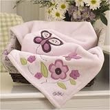 Sugar Plum Sherpa Blanket