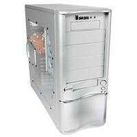 TV Ger&auml;te: Thermaltake Swing VB6000SWS Silber PC Geh�use Minitower 4 x 5.25 Silber