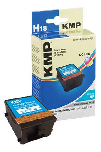 Kompaktanlagen: KMP H18 color Tintenpatrone ersetzt HP C5010DE