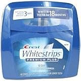 Crest Whitestrips Premium Plus, Dental Whitening Formula System 40 ea