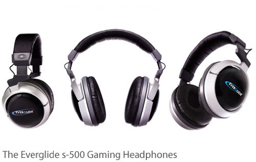 Drucker: EVERGLIDE S-500 PC-Headset schwarz