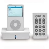 GEAR4 PorControl - Dock with 16 Button Remote & AV Connection Kit for all iPods