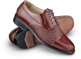 Mens Florsheim® Woven Cap Toe Dress Shoes Cognac