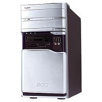 Elektronik und Foto: Acer E500 Gamer Line Minitower Desktop PC (Intel Pentium 4 3.4GHz, 2GB RAM, 250GB HDD, DVD+/-RW/-RAM, ATI Radeon X1900XT, Win XP Home)