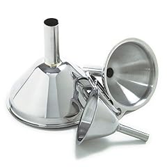 Norpro Stainless Steel 3-Piece Funnel Set
