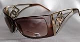 Designer Style Big Temples Fashion Metal Sunglasses - New !!