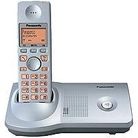 Projektoren: Panasonic KX-TG7100GS schnurloses DECT Telefon silber