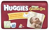 Huggies Newborn Diapers Starter Set, (Up to 10 Pounds), 40-Count Packages (Pack of 2) (80 Diapers)