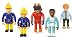 Fireman Sam - Set of 5 Articulated Figures