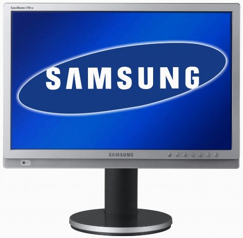 Festplatten: Samsung Syncmaster 215TW 21 Zoll TFT / LCD Monitor silber DVI (Kontrast 1000:1, 8 Ms Reaktionszeit) 20 EUR Rabatt bis 31.03.2007