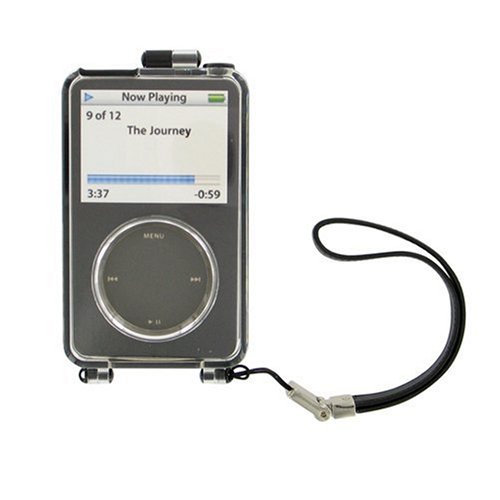 Camcorder: CRYSTAL Clear Case iPod Video 60GB - schwarz/violett