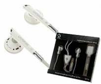 Kompaktanlagen: Kopfh�rerset f�r alle iPod inkl. Lanyard und Y-Splitter (weiss)
