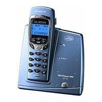Digitalkameras: DSC Zettler ZET-Phone 600 CT1 und schnurloses Telefon, blau-metallic