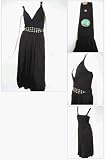 Ella Moss Eva Black Stone Dress