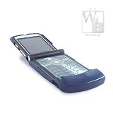 Kroo Motorola Razr V3 Cell Phone Face Plate / Case - Navy