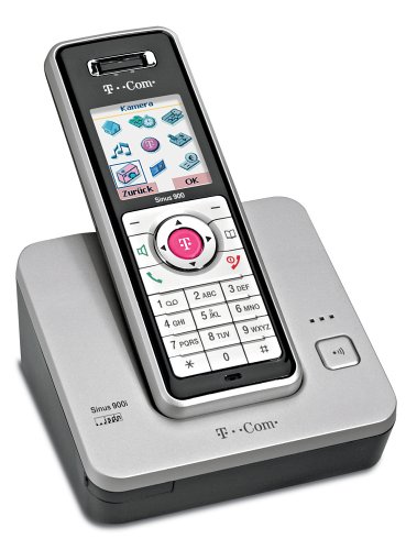 TV Geraete: T-Com Sinus 900i Remote-MMS-Set schnurloses ISDN Telefon mit integrierter VGA-Kamera