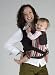 Ellaroo Deluxe Mei Tai Baby Carrier - Good n Plenty/Black Organic Cotton Canvas