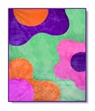 Melissa & Doug Funky Flowers Blanket
