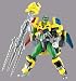 Power Rangers Space Patrol Delta - 12.5 cm Battlized Power Ranger - Green Power Ranger & Sheppard Armour