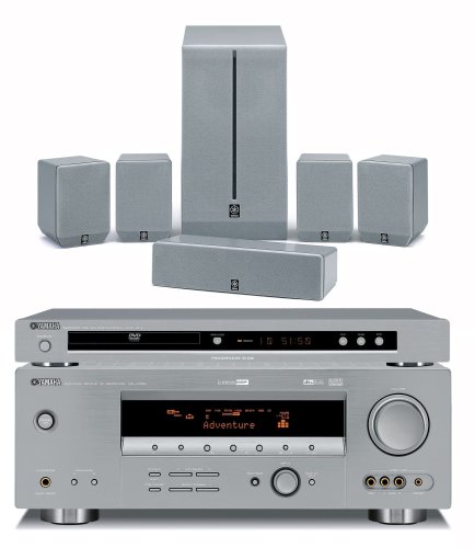 Rohlinge: Yamaha AV-PACK 206 (RX-V459/DVD-S557/NS-P270) Kompaktanlage titan